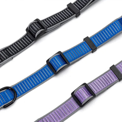 Hruby polstrovany obojok Nobleza Reflex S foto